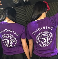 『ViviD★RinG』　Tシャツバックプリント